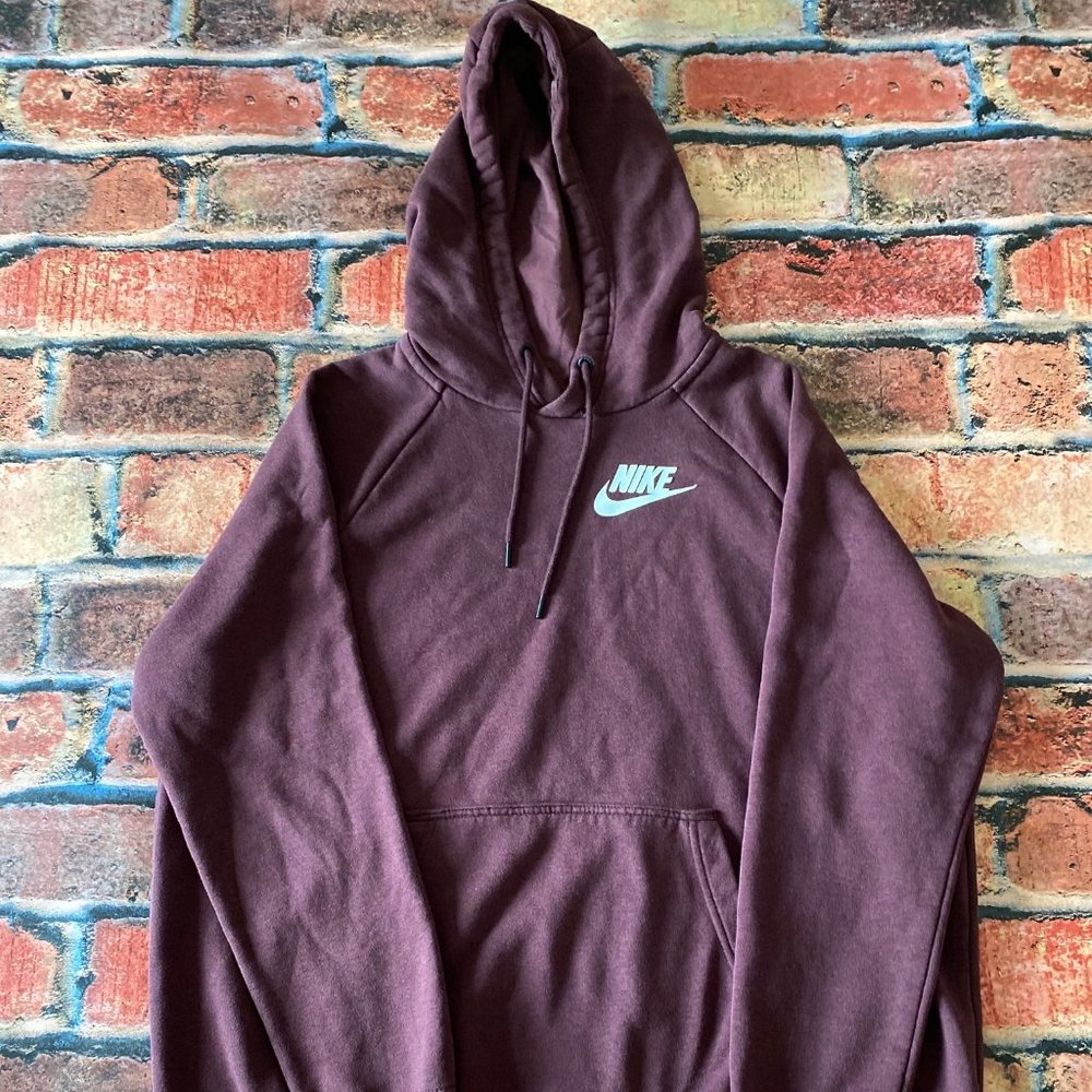 Nike Hoodie Heather Maroon